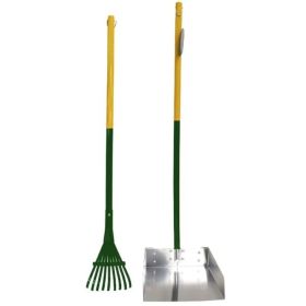 Four Paws Wee-Wee Pan and Rake Set Large