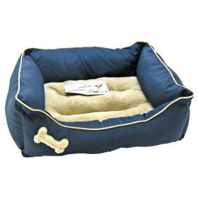 Petmate Plush Rectangular Bone Lounger Assorted Colors