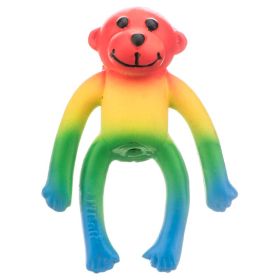 Lil Pals Latex Monkey Dog Toy Assorted Colors