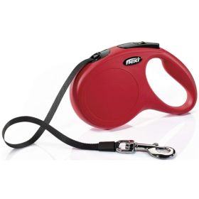 Flexi Classic Red Retractable Dog Leash - Medium 16' Long