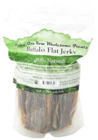 Papa Bow Wow Buffalo Flat Jerky Dog Treats