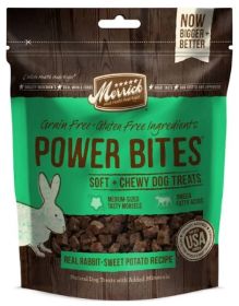 Merrick Grain Free and Gluten Free Dog Treats with Real Rabbit and Sweet Potato