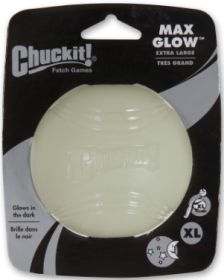 Chuckit Max Glow Ball for Dogs (size: X-Large - 6 count)