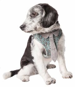 Pet Life 'Fidomite' Mesh Reversible And Breathable Adjustable Dog Harness W/ Designer Neck Tie (size: small)