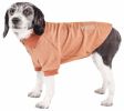 Pet Life Active 'Fur-Flexed' Relax-Stretch Wick-Proof Performance Dog Polo T-Shirt