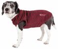 Pet Life Active 'Aero-Pawlse' Heathered Quick-Dry And 4-Way Stretch-Performance Dog Tank Top T-Shirt