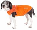 Pet Life Active 'Aero-Pawlse' Heathered Quick-Dry And 4-Way Stretch-Performance Dog Tank Top T-Shirt