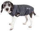 Pet Life Active 'Aero-Pawlse' Heathered Quick-Dry And 4-Way Stretch-Performance Dog Tank Top T-Shirt