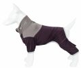 Pet Life Active 'Embarker' Heathered Performance 4-Way Stretch Two-Toned Full Body Warm Up