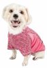 Pet Life Active 'Warf Speed' Heathered Ultra-Stretch Sporty Performance Dog T-Shirt