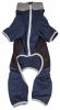 Pet Life Active 'Warm-Pup' Heathered Performance 4-Way Stretch Two-Toned Full Body Warm Up