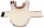 Pet Life Luxe 'Tira-Poochoo' Tiramisu Patterned Mink Dog Coat Jacket