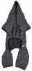 Pet Life Active 'Pawsterity' Heathered Performance 4-Way Stretch Two-Toned Full Bodied Hoodie