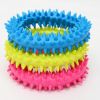 Pet Dog Toy Non-Toxic Rubber Cute Round Play Durable To Chew Toys Dog Tooth Cleaning Molar Training Safe Toy Pet Supplies