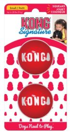 KONG Signature Ball Dog Toy Small (size: 2 count)