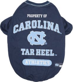 Pets First U of North Carolina Tee Shirt for Dogs and Cats (size: Medium - 1 count)